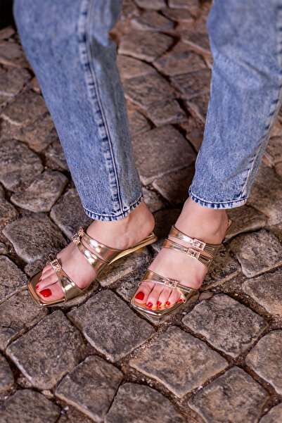 Tasarım MADAM Kitten Heeled Sandals Γυναικεία Παπούτσια