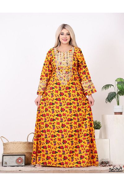 Genrics Comfortable, embroidered, Cotton, ready-to-wear reception jalabiya