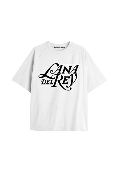 Kalic Studio تي شيرت لانا ديل ري كبير الحجم KOD50