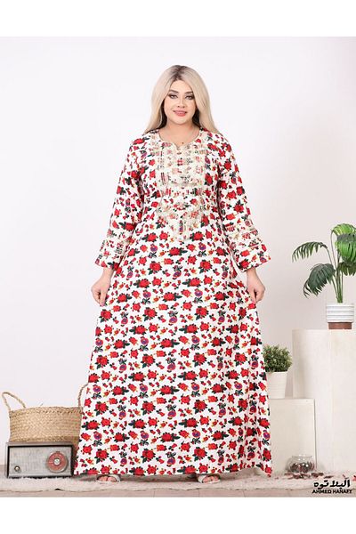 Genrics Comfortable, embroidered, Cotton, ready-to-wear reception jalabiya