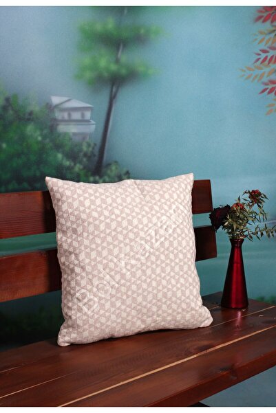 Bolkazan.com Pernă de căptușeală cu model geometric, fără căptușeală, umplută...