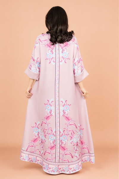 IKKXA Crystal Enchant Print Jalabiya