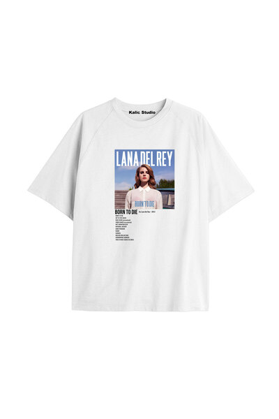 Kalic Studio Tricou supradimensionat Lana Del Rey KOD48