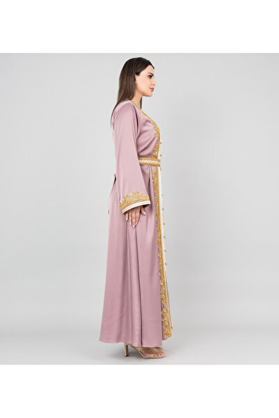 IKKXA Classic Elegance Belted 2-piece Kaftan