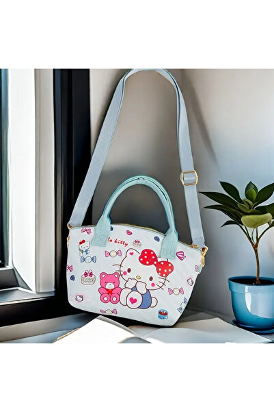 bundle island Geantă de umăr pentru copii de dimensiuni mici cu figurină Hello Kitty HK4191