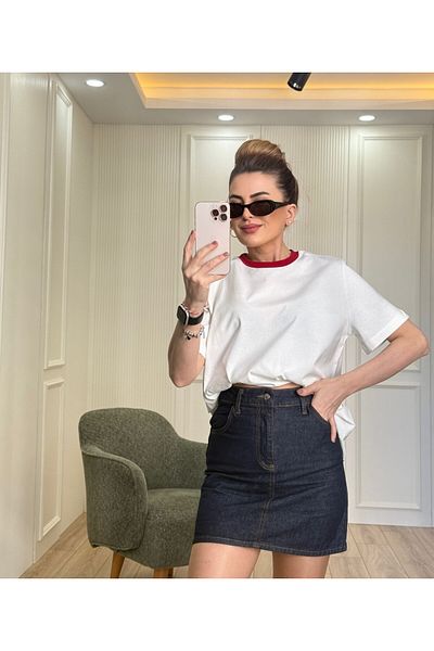 İkra Denim Skirt