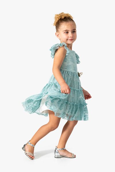 DFN Layers Skirt Lace Birthday/Party/Special Occasion Dress