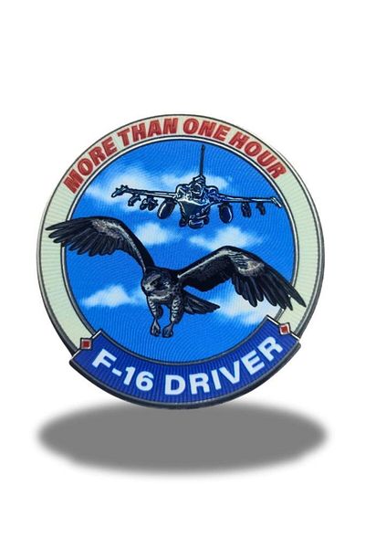 SINGLE SWORD Peste o oră F-16 Driver Plastic Arma Patch
