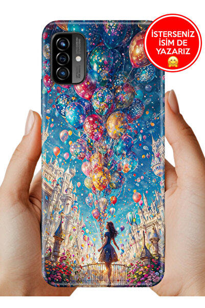 Reeder P13 Blue Max Pro Lite 2022 Kılıf Desenli Baskılı Lens Korumalı Silikon...