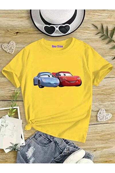 New Shine 1 تي شيرت هدية عند شراء 6 أو أكثر في السلة - تي شيرت ماكوين وسالي ل...