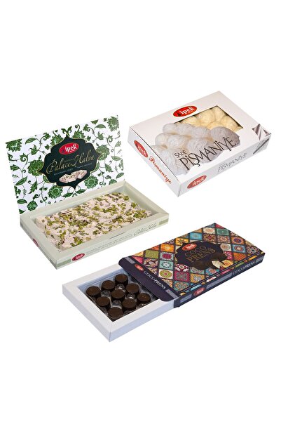 İpek Pişmaniye 3-Piece Gift Mixed Package