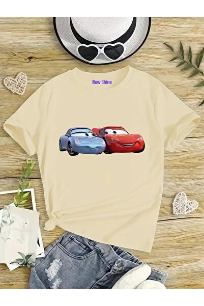 New Shine 1 تي شيرت هدية عند شراء 6 أو أكثر في السلة - تي شيرت ماكوين وسالي ل...