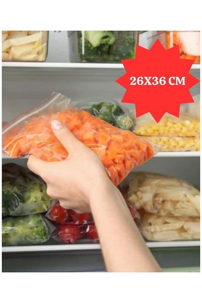 MG HOME 10 Pieces Ziplock Bags 26 X 35 Ziplock Refrigerator Bags Transparent Ziplock Bags Ziplock Storage Bags