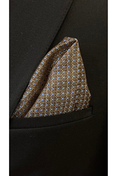 Dearmise Кавовий краватка з візерунком у вигляді крапок у подарунковій коробці Premium