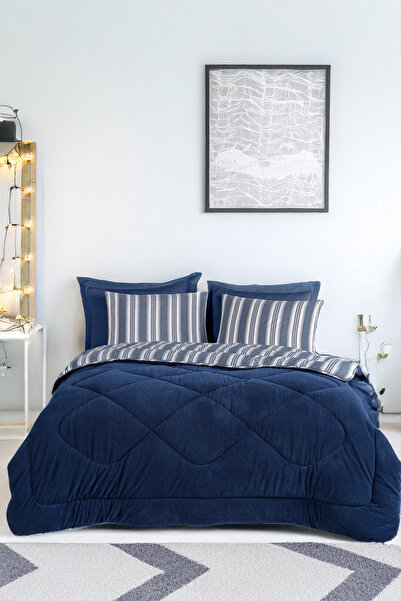 UPSTYLE Comfort Set Yeni Nesil Wellsoft Yorganlı 2 Parça Tek Kişilik Soft Lin...
