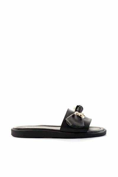 Bambi Women's Black Slippers K04875800209