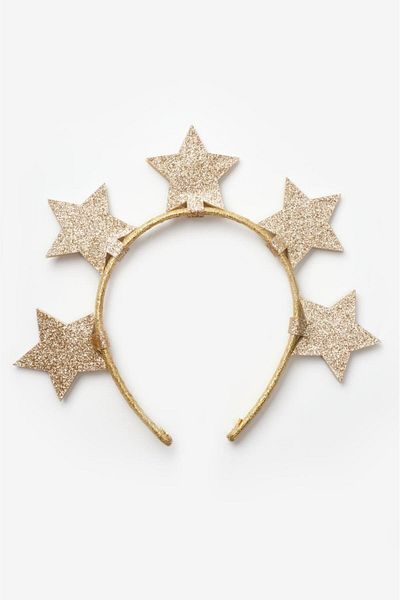Le Mabelle Gold 5-Piece Star Figured Girl's Crown