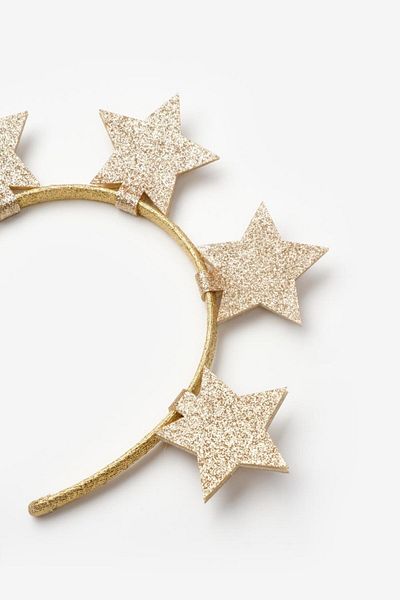 Le Mabelle Gold 5-Piece Star Figured Girl's Crown