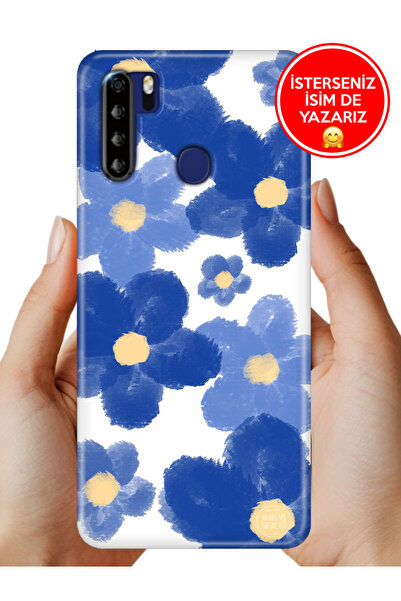Reeder P13 Blue Max 6.49" Kılıf Trend Desenli Esnek Kapak Blue Orgin