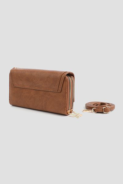 Ardene Crossbody Wallet with Horsebit