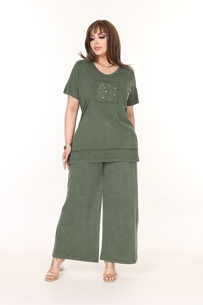 özle fashion Modern Large Size Suit with Embroidery Detail on the Front