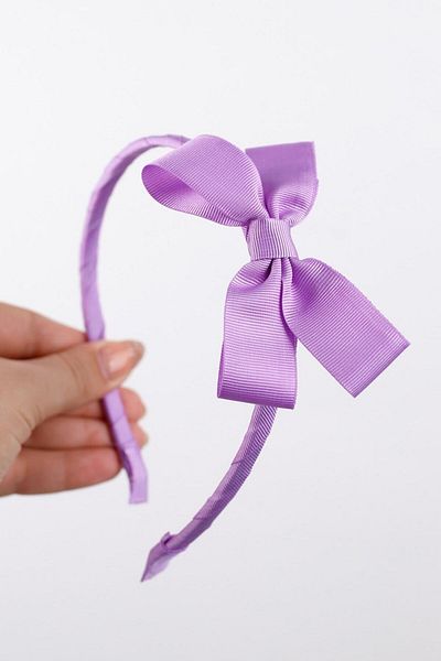 Le Mabelle Lilac Bow Detailed Girl's Crown