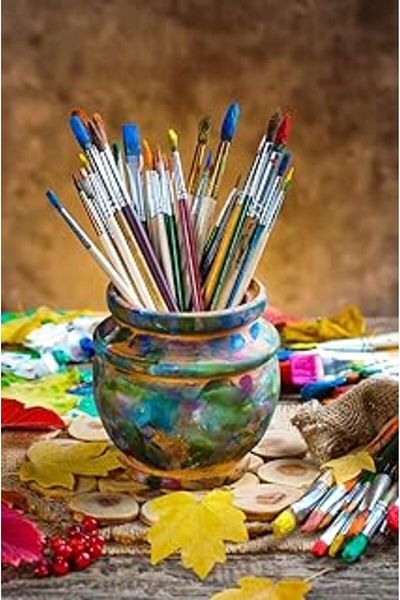 Hepta Collection Nova Puzzle 1000 Pieces My Paints and Brushes - 41022