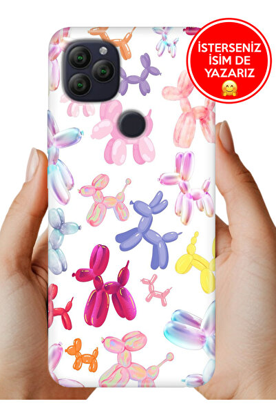 General Mobile GM 22 - GM 22S G312 Kılıf Trend Desenli Esnek Kapak Balloonssss