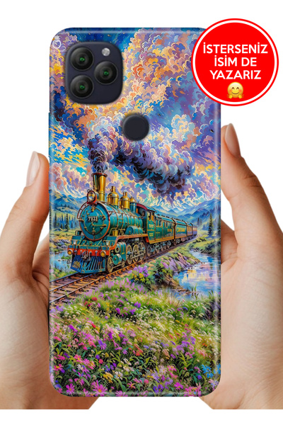 General Mobile GM 22 - GM 22S G312 Kılıf Ergonomik Resimli Desenli Silikon Çu...