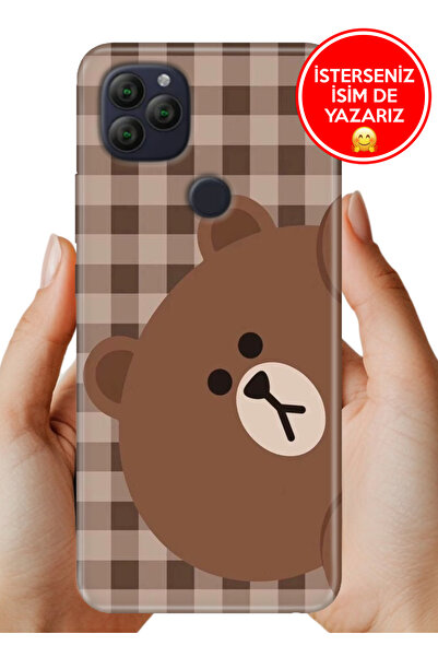 General Mobile GM 22 - GM 22S G312 Kılıf Desenli Baskılı Kamera Korumalı Sili...