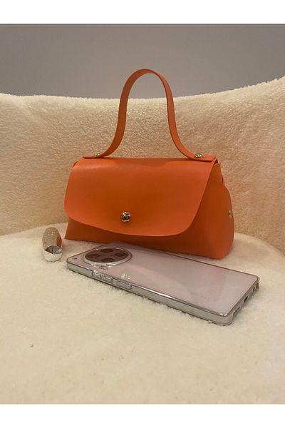 YMZBAG حقيبة يد برتقالية صغيرة