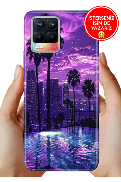 realme 8 / 8 Pro Kılıf Desenli Baskılı Kamera Korumalı Silikon LandScape