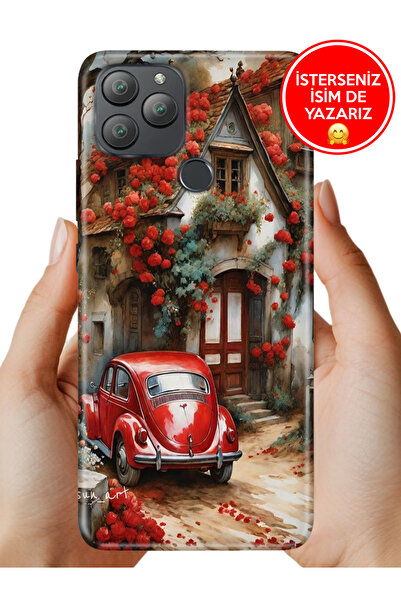 General Mobile GM 22 Plus G512 Kılıf Desenli Baskılı Kamera Korumalı Silikon ...