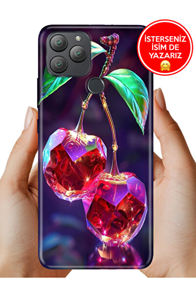 General Mobile GM 22 Plus G512 Kılıf Kamera Korumalı Full Desen Arka Silikon ...