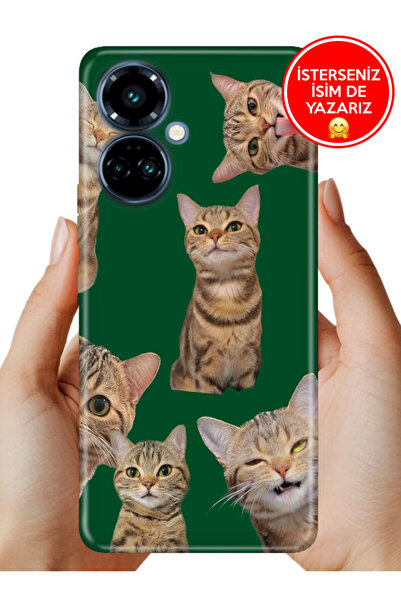 TECNO Camon 19 Pro Kılıf Lüks Desenli Silikon Cover Case Fırlama Mırnav