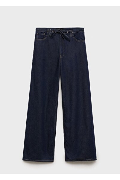 MANGO Woman Kemerli Wideleg Jean Pantolon