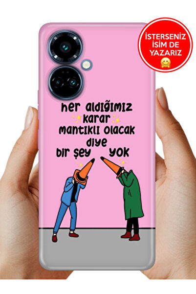 TECNO Camon 19 Pro Uyumlu Kılıf Desenli Baskılı Kamera Korumalı Silikon Mantı...