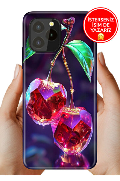 oukitel C21 Pro / Plus Kılıf Kamera Korumalı Full Desen Arka Silikon Kristal ...