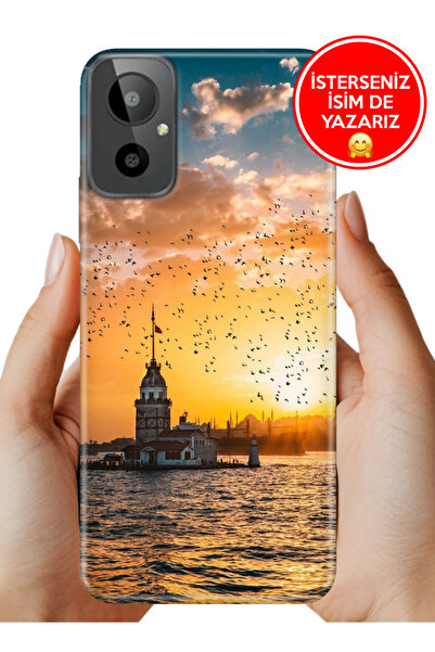 General Mobile GM 23 SE G314 Kılıf Lüks Desenli Silikon Cover Case Gezegen