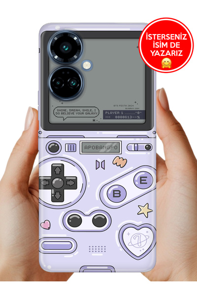 TECNO Camon 19 Pro Uyumlu Kılıf Lüks Desenli Silikon Cover Case Gamer 144