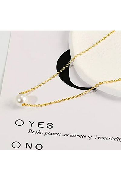 pullmarkt Sf Chain Pearl Necklace
