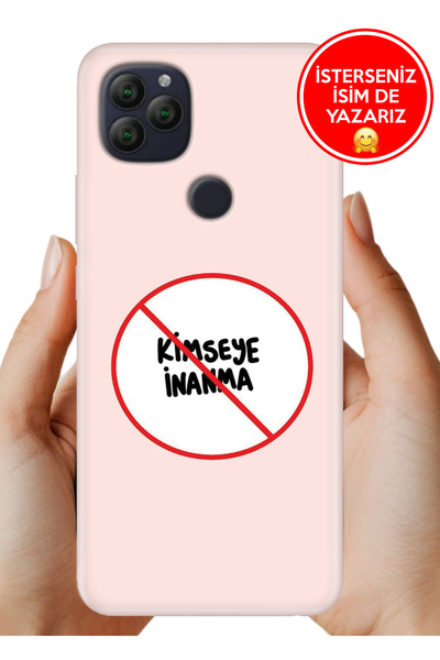 General Mobile GM 22 - GM 22S G312 Kılıf Desenli Baskılı Kamera Korumalı Sili...