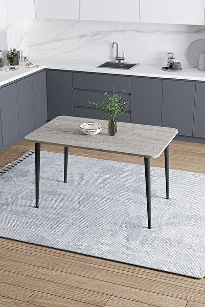 Mufian Concept DAMLA 70x110 Cm İskandinav - Bohem Oval Köşe Traverten Desen M...