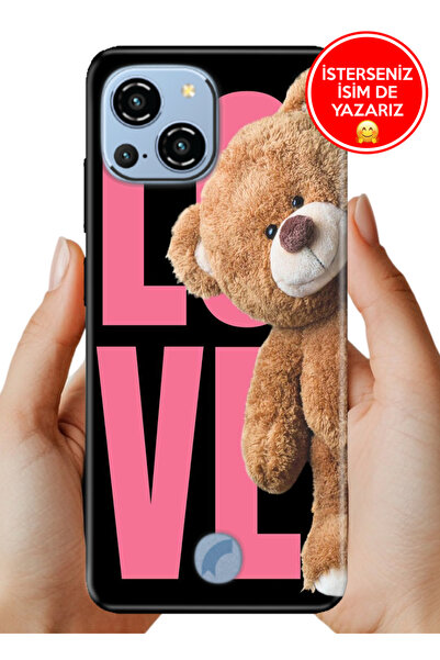 Reeder S23 Pro Max Kılıf Desenli Baskılı Kamera Korumalı Silikon LoveTeddy