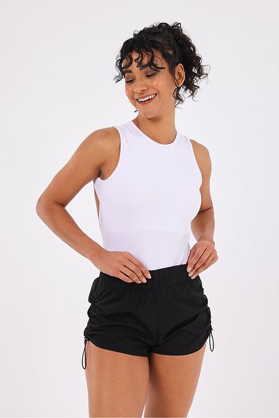Scorp Body sport alb Alina pentru femei