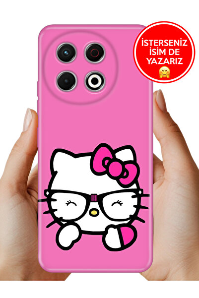 TECNO Spark 30 Pro KL7 Kılıf Desenli Baskılı Kamera Korumalı Silikon KittyGo