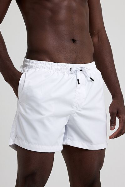 MADZEYMODA Ανδρικό σορτς λευκής κολύμβησης Premium LS-95093
