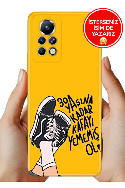 Cekuonline İnfinix Note 11 Pro Kılıf Desenli Baskılı Kamera Korumalı Silikon ...