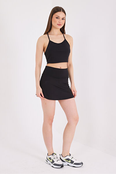 Scorp   Pretty Sports Skirt - Women, Leggings and Black Color