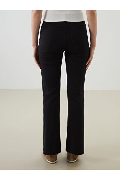 LC Waikiki LCWAIKIKI Classic  Beli Lastikli İspanyol Paça Kadın Tayt Pantolon
